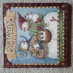 NWOT Book: Our Family Christmas-A Record Book Full of Memories and Love